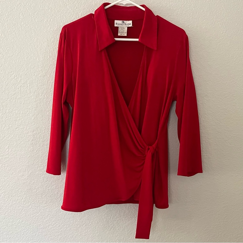 Russell Kemp  XL Red Shirt